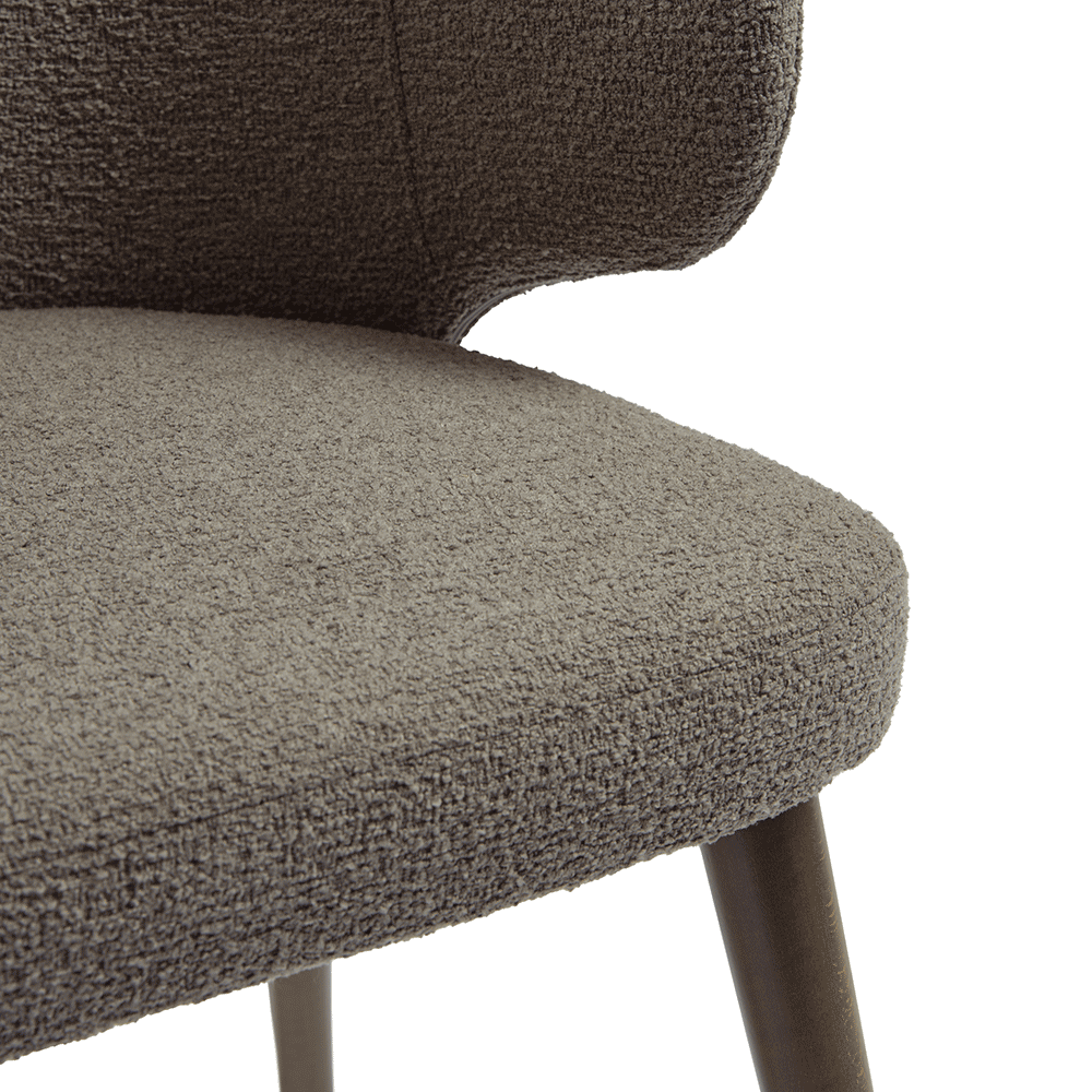 Selma Armchair Grey Detail 3