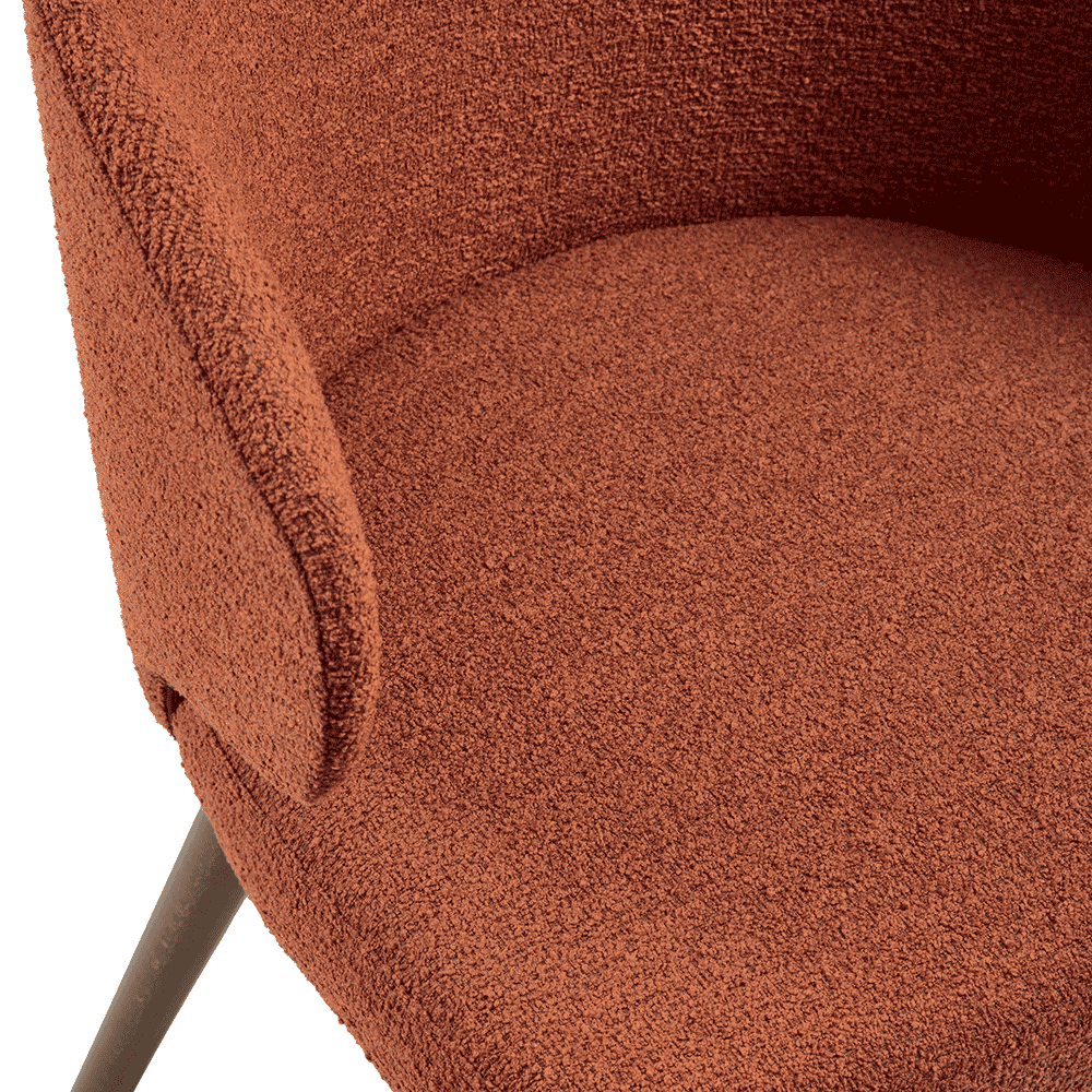Selma Armchair Terracota Detail 1