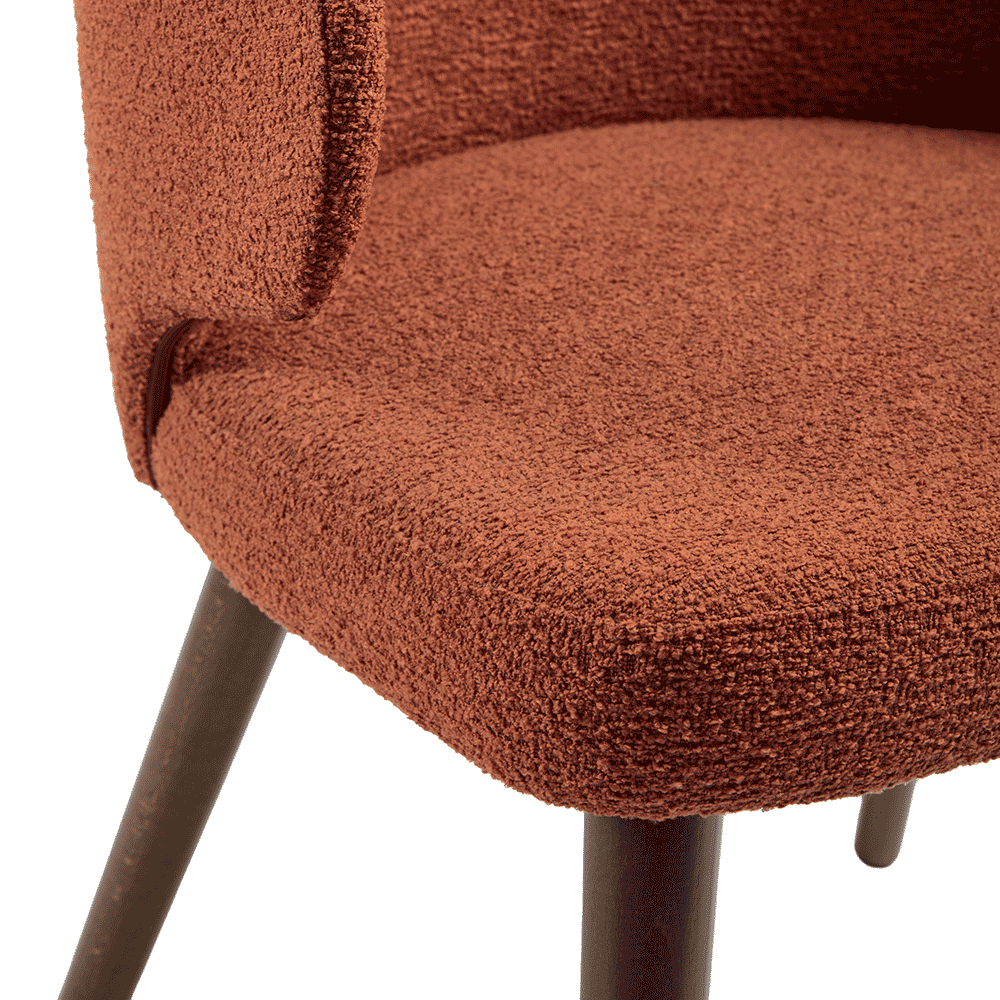Selma Armchair Terracota Detail 2