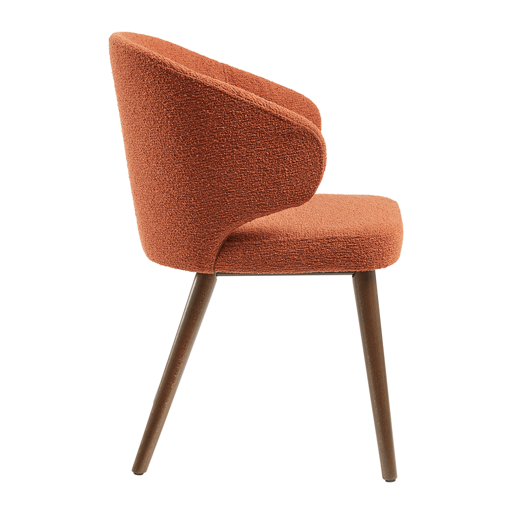 Selma Armchair Terracota Side