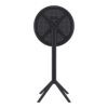 Sky Folding Bar Table 60 Round Black Folding 1