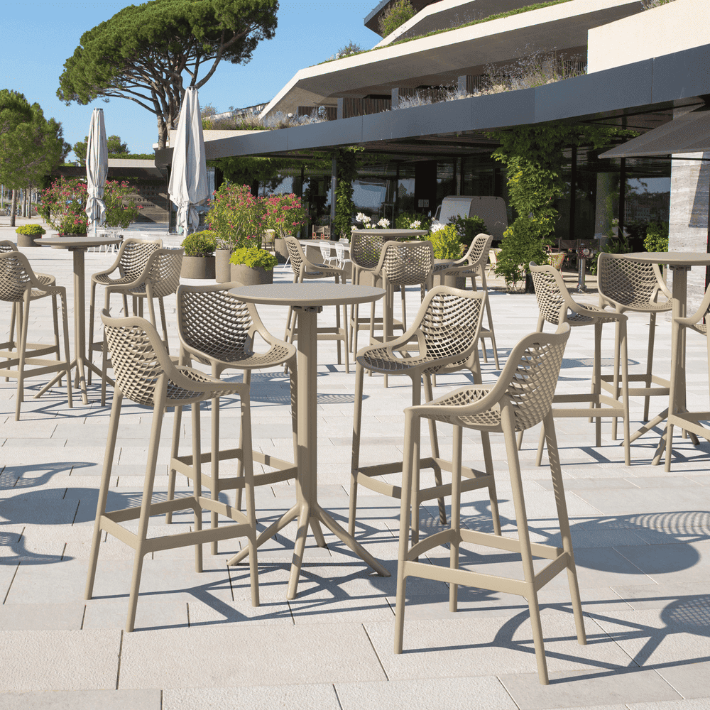 Sky Folding Bar Table 60 Round Insitu