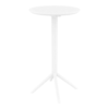 Sky Folding Bar Table 60 Round White