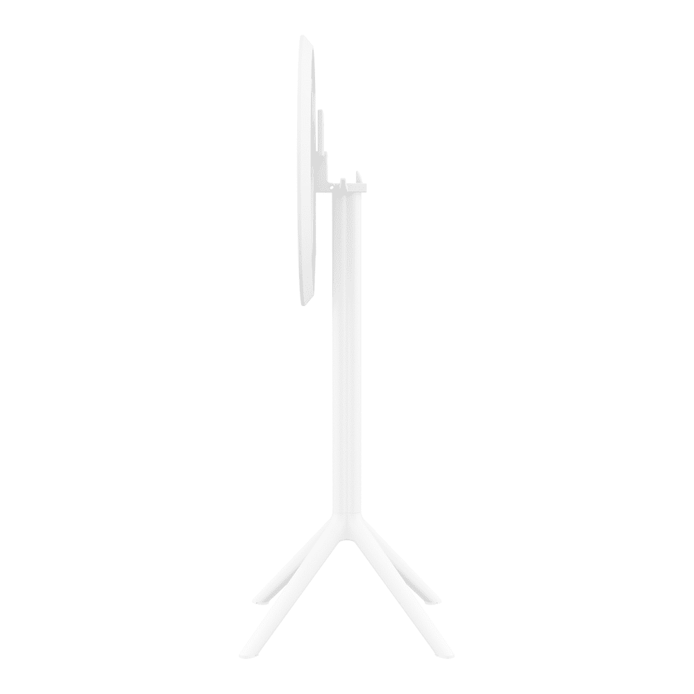 Sky Folding Bar Table 60 Round White Folding 2