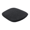 Nina Stacking Side Chair Black Seat Pad