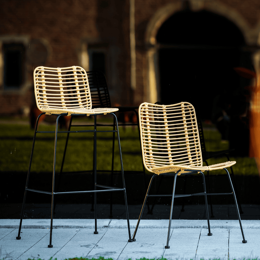 Palm Stacking Bar Stool Insitu 3