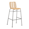 Palm Stacking Bar Stool Natural
