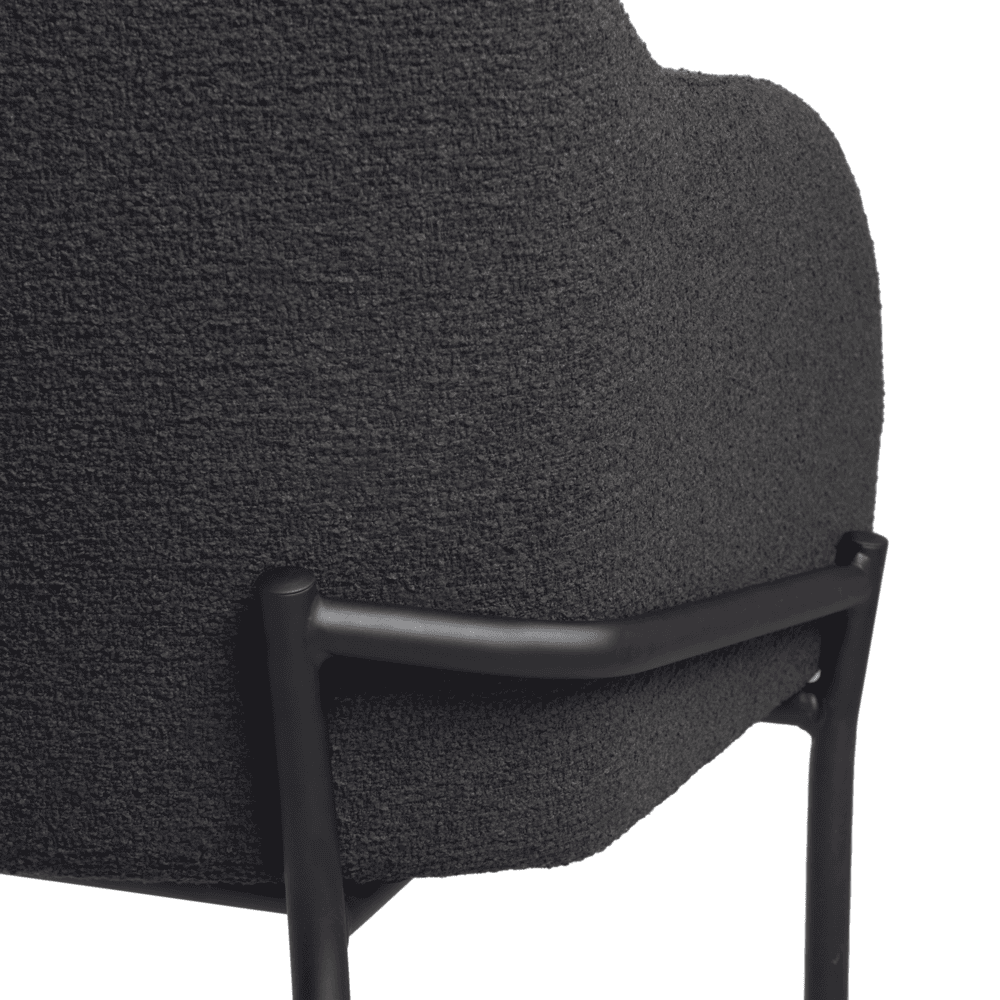 Westbury Armchair Dark Grey Detail 3
