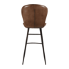 014 Lars Bar Stool Pecan Brown Back