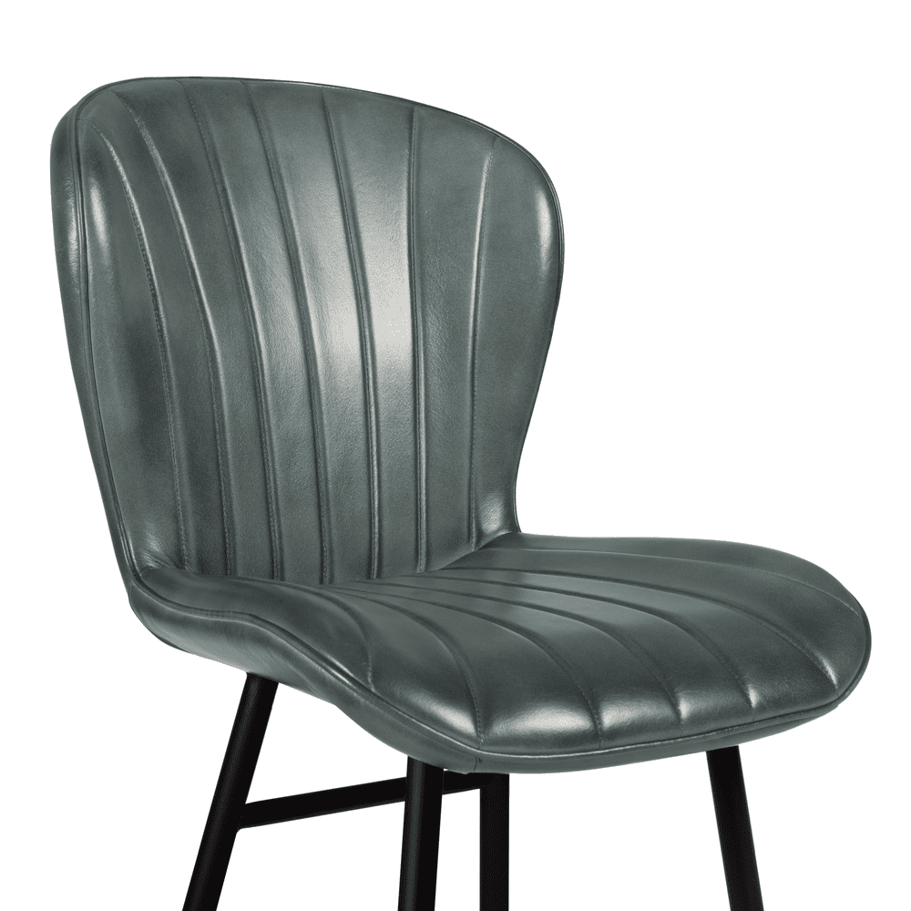 Lars Bar Stool Steel Grey Detail 1