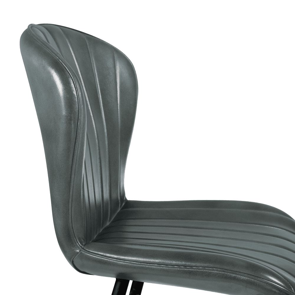 Lars Bar Stool Steel Grey Detail 2