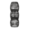 Palm Stacking Side Table Black Stacking