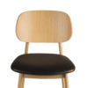 Relish Bar Stool Black Seat Pad Detail 1