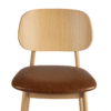 Relish Bar Stool Tan Seat Pad Detail 1