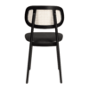 Relish Side Chair Black Rattan Black Seat Back