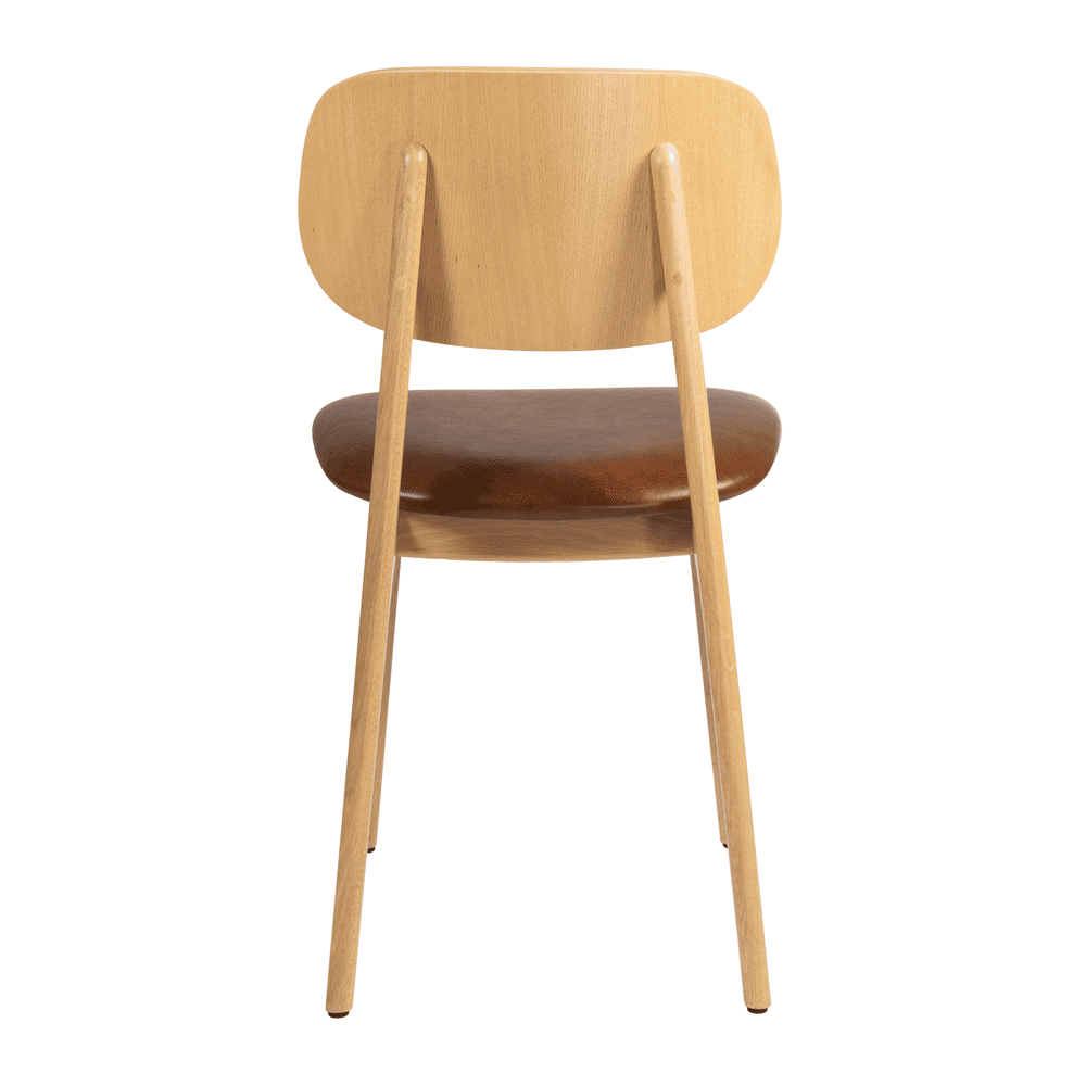 Relish Side Chair Oak Tan Seat2