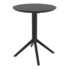 Sky Folding Table 60 Round Black