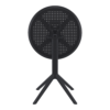 Sky Folding Table 60 Round Black Folding 1
