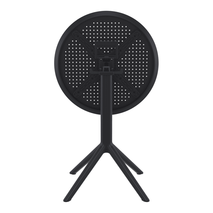 Sky Folding Table 60 Round Black Folding 1
