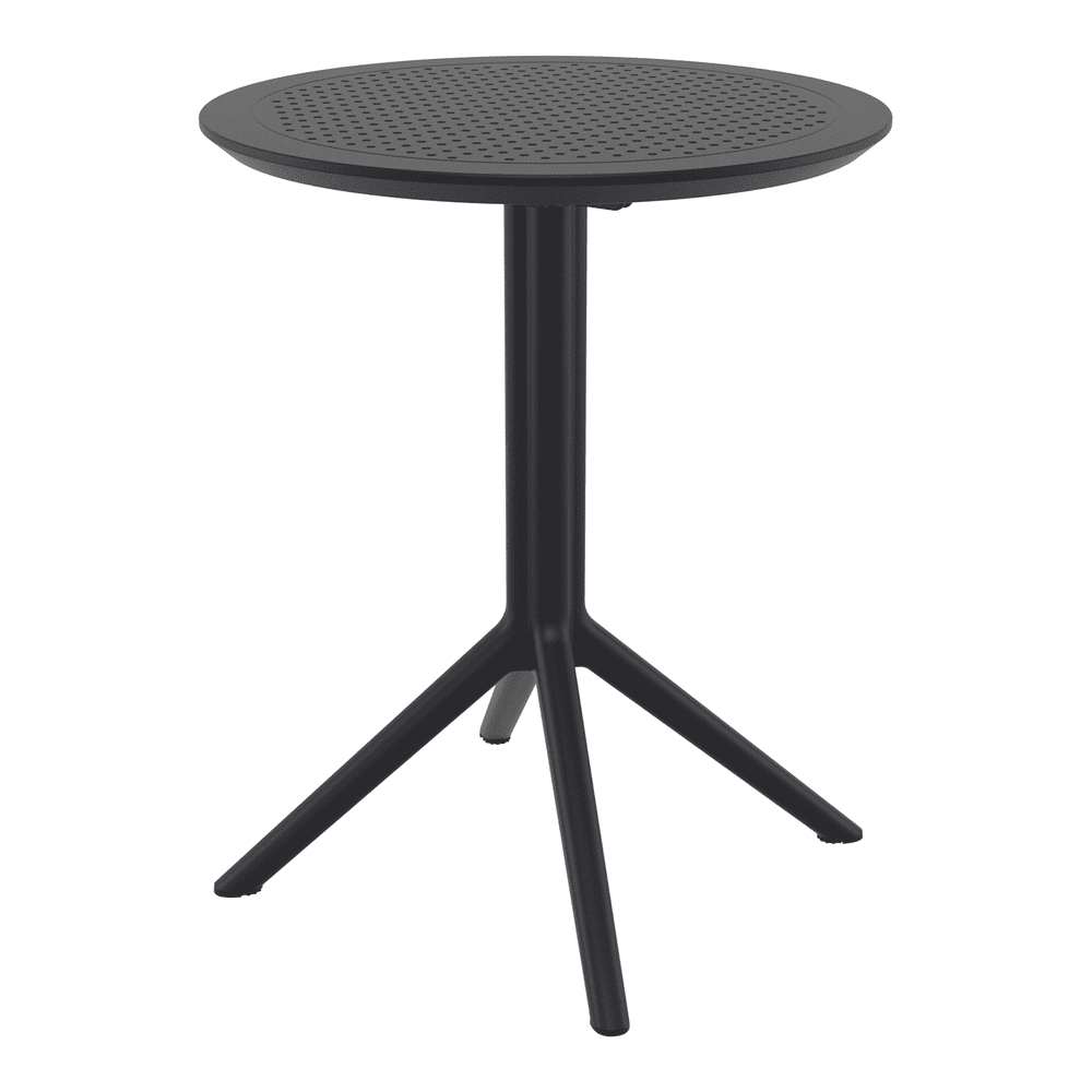 Sky Folding Table 60 Round Black