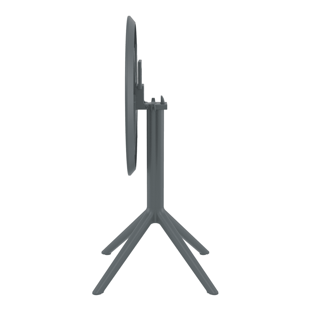 Sky Folding Table 60 Round Dark Grey Folding 2