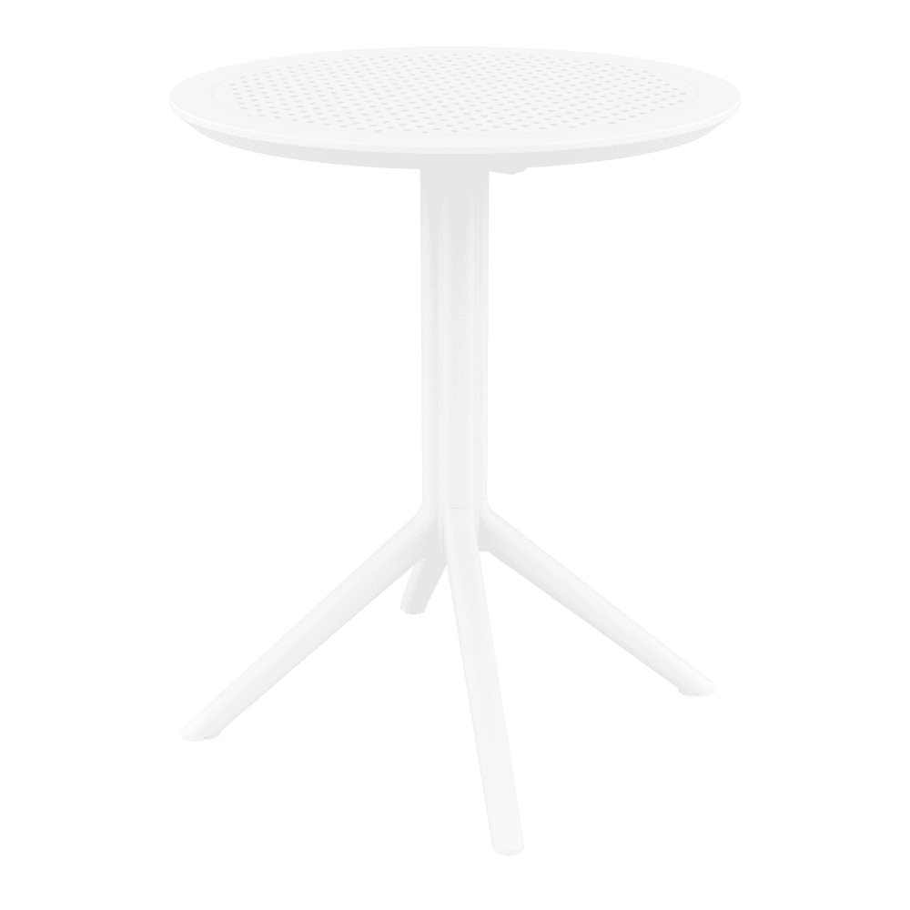 Sky Folding Table 60 Round White
