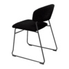 Teddy Stacking Side Chair Black Back