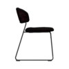 Teddy Stacking Side Chair Black Side