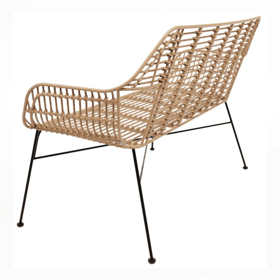 Palm Stacking Bench Natural Back
