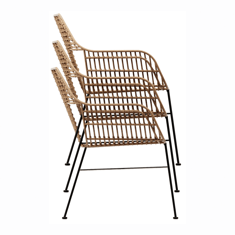 Palm Stacking Bench Natural Stacking 2