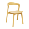 Nina Stacking Side Chair Natural
