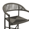Atlantic Bar Stool Dark Grey Detail 1