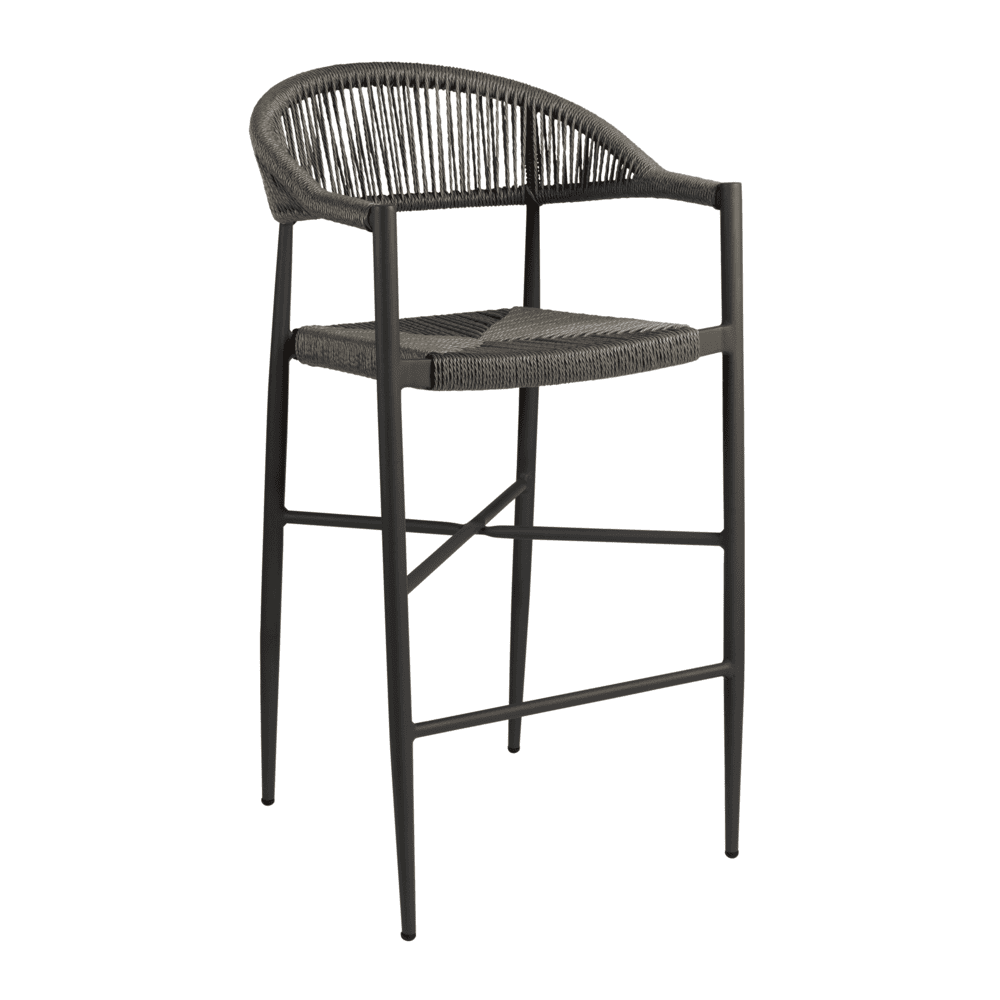 Atlantic Bar Stool Dark Grey