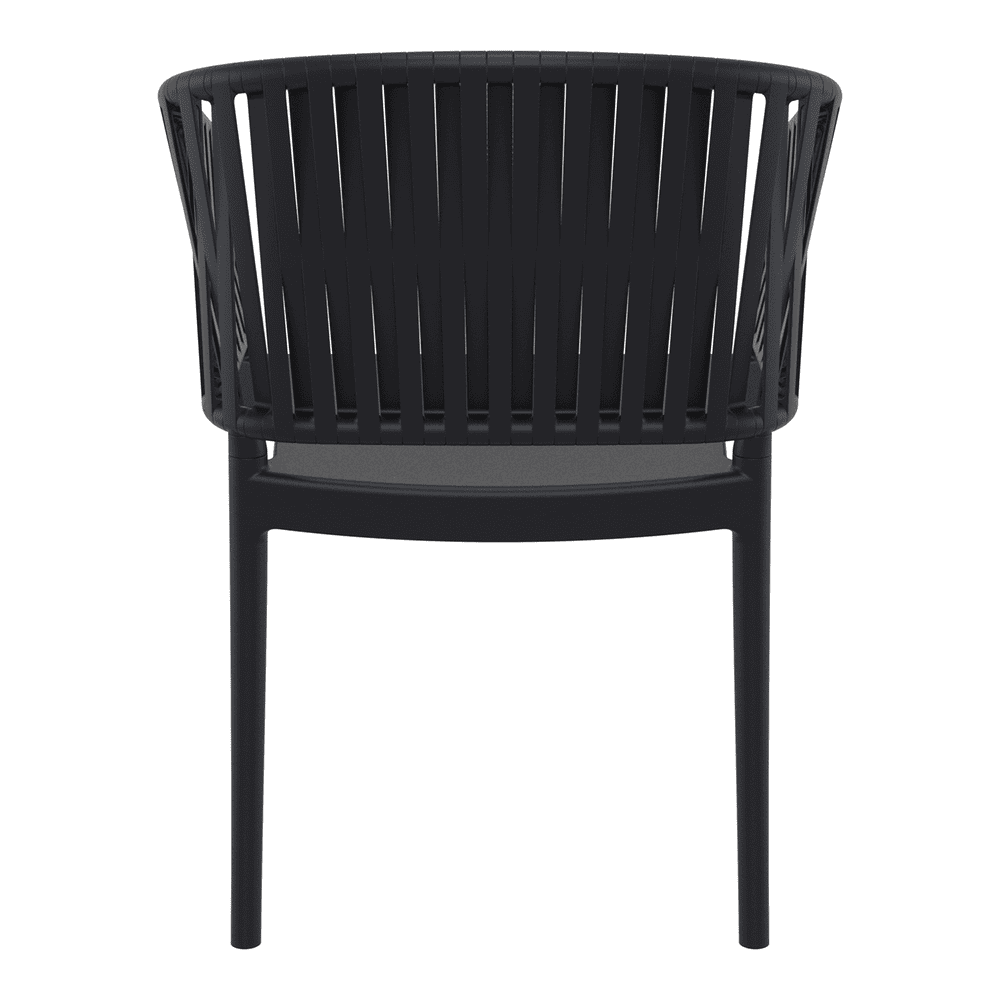Portofino Armchair Black Back