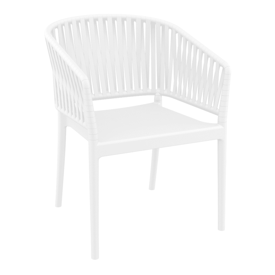 Portofino Armchair White