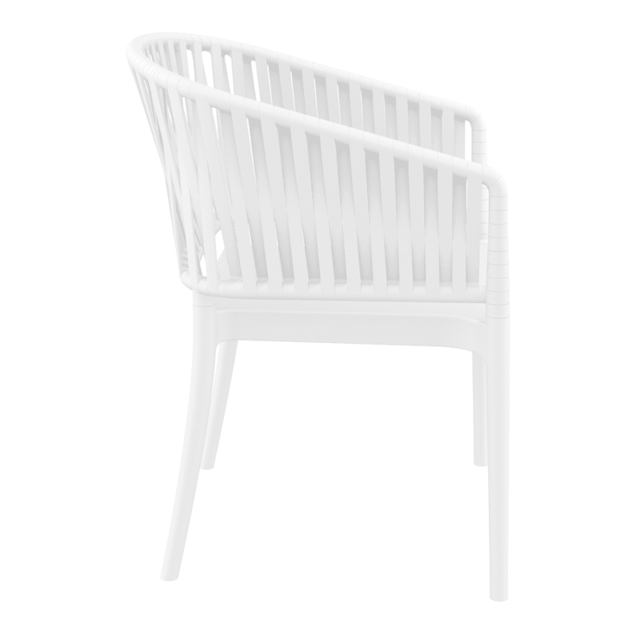 Portofino Armchair White Side