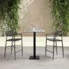 Zap Atlantic Bar Stool Extrema Square Table Top Anzio Small Square Bar Height Base Insitu Square