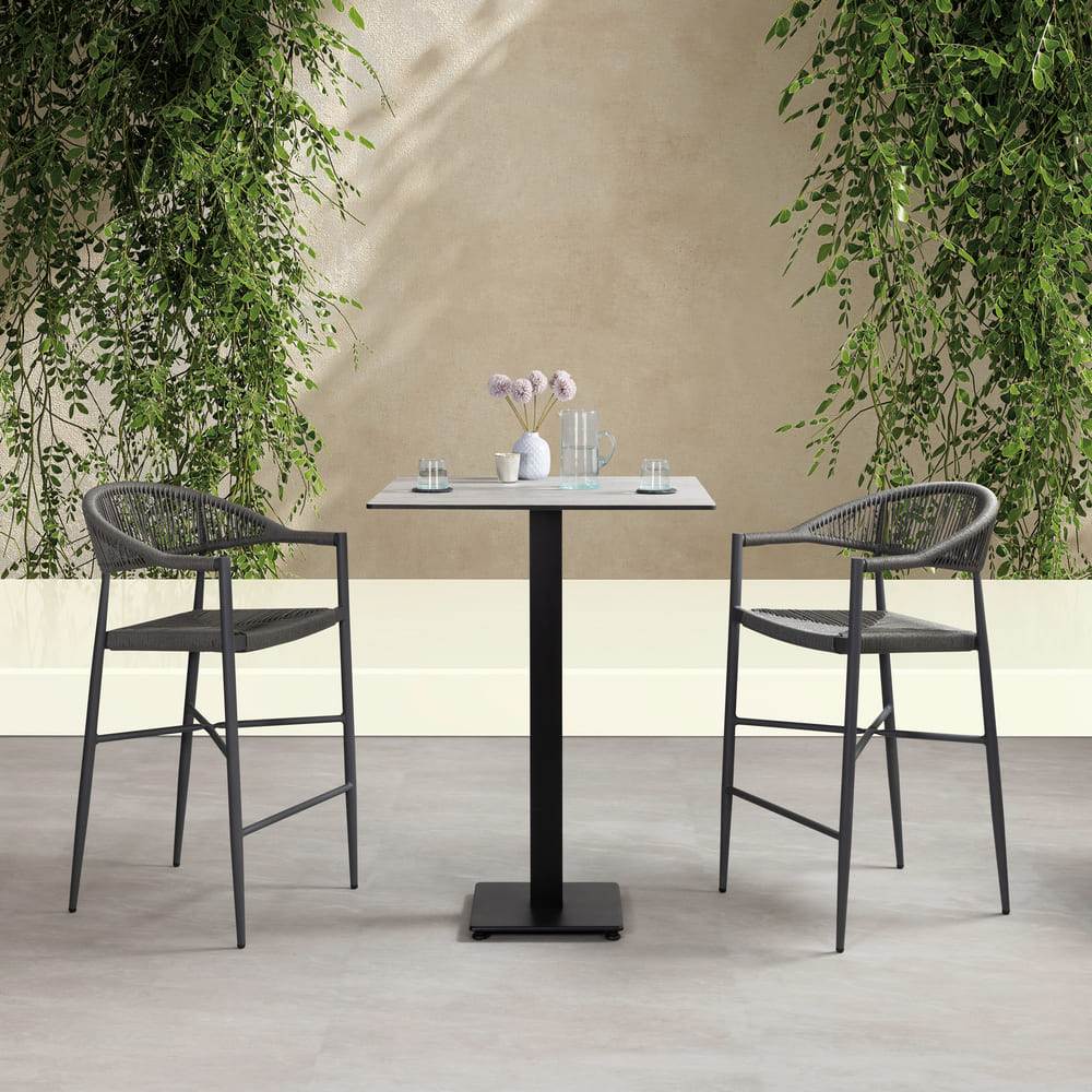 Zap Atlantic Bar Stool Extrema Square Table Top Anzio Small Square Bar Height Base Insitu Square