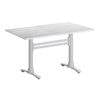 001 Eko Rectangular Flip Top Dining Table Whitewash