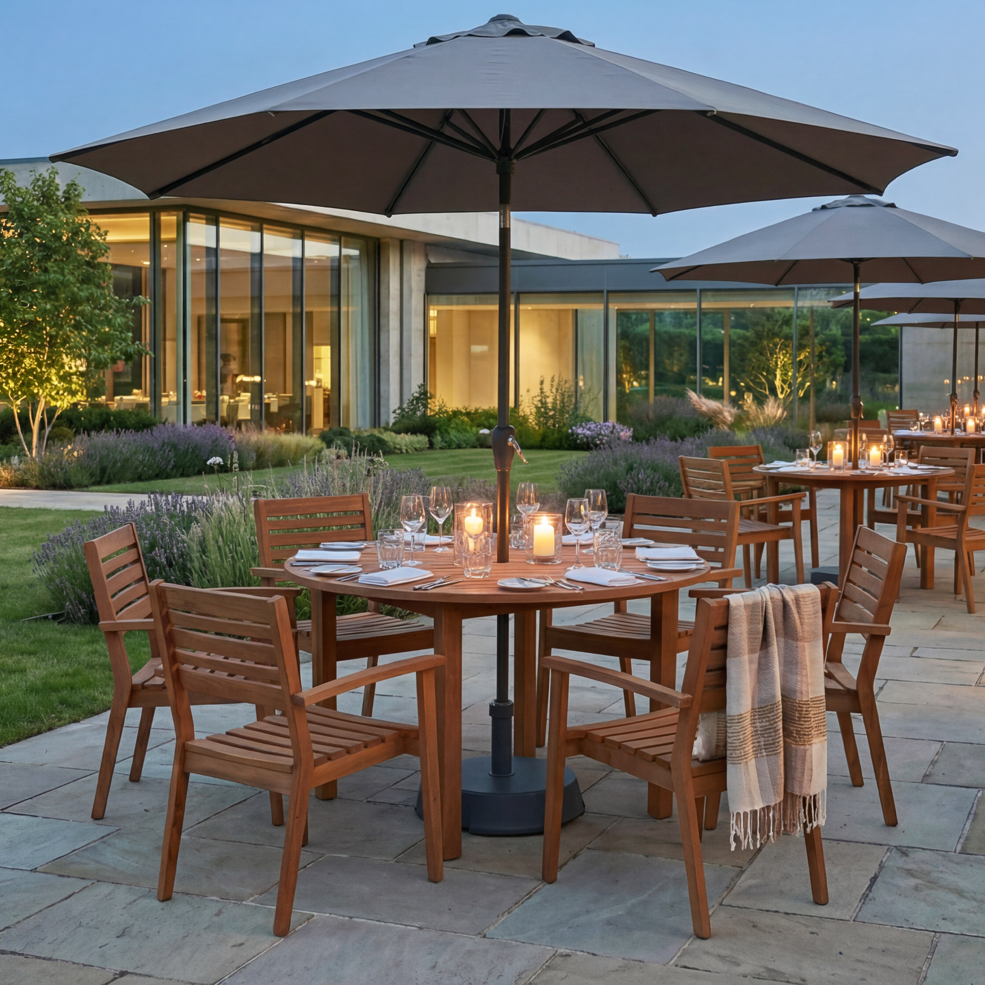 Linden Round Dining Set Klasse SQ