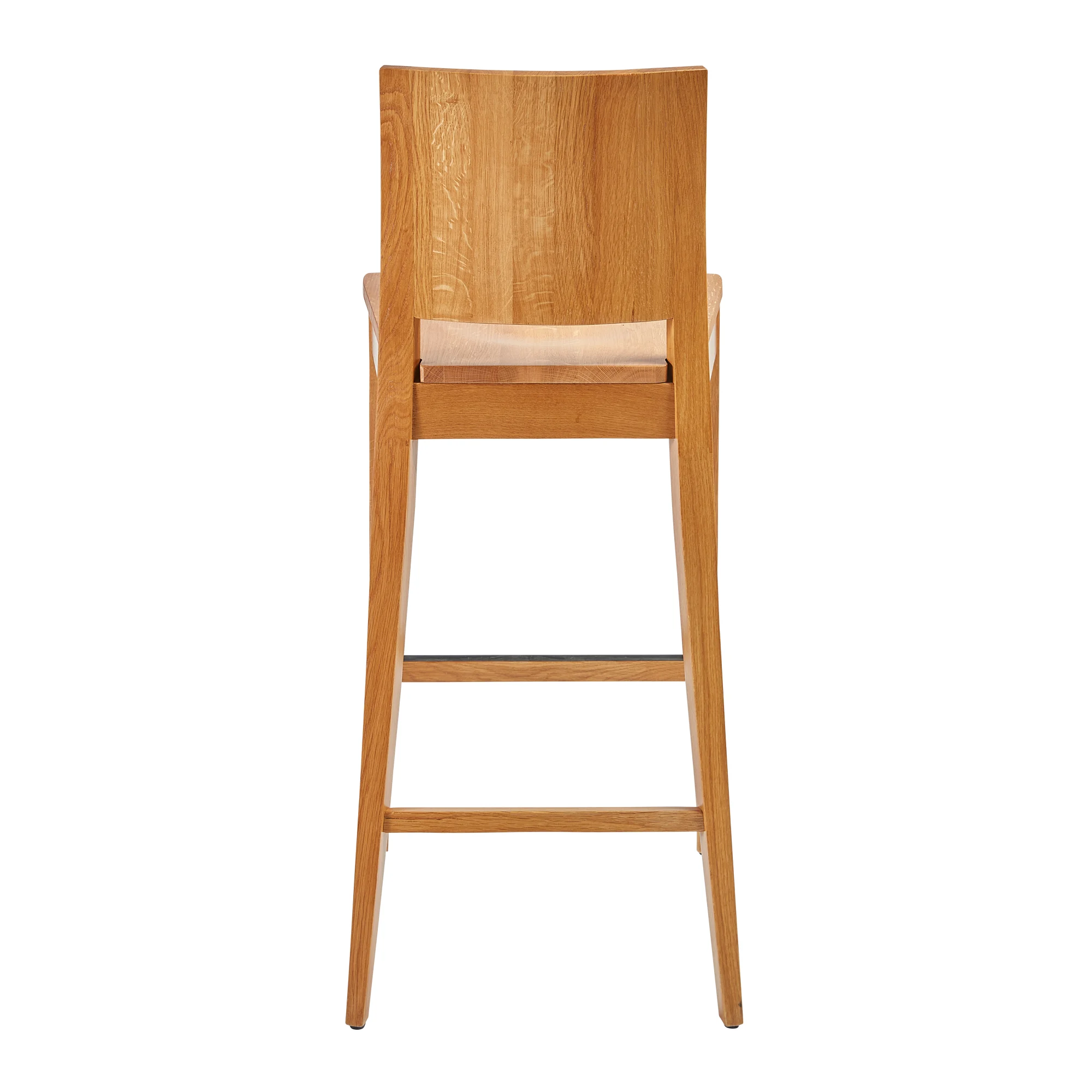 Oxley Bar Stool Solid Oak Back