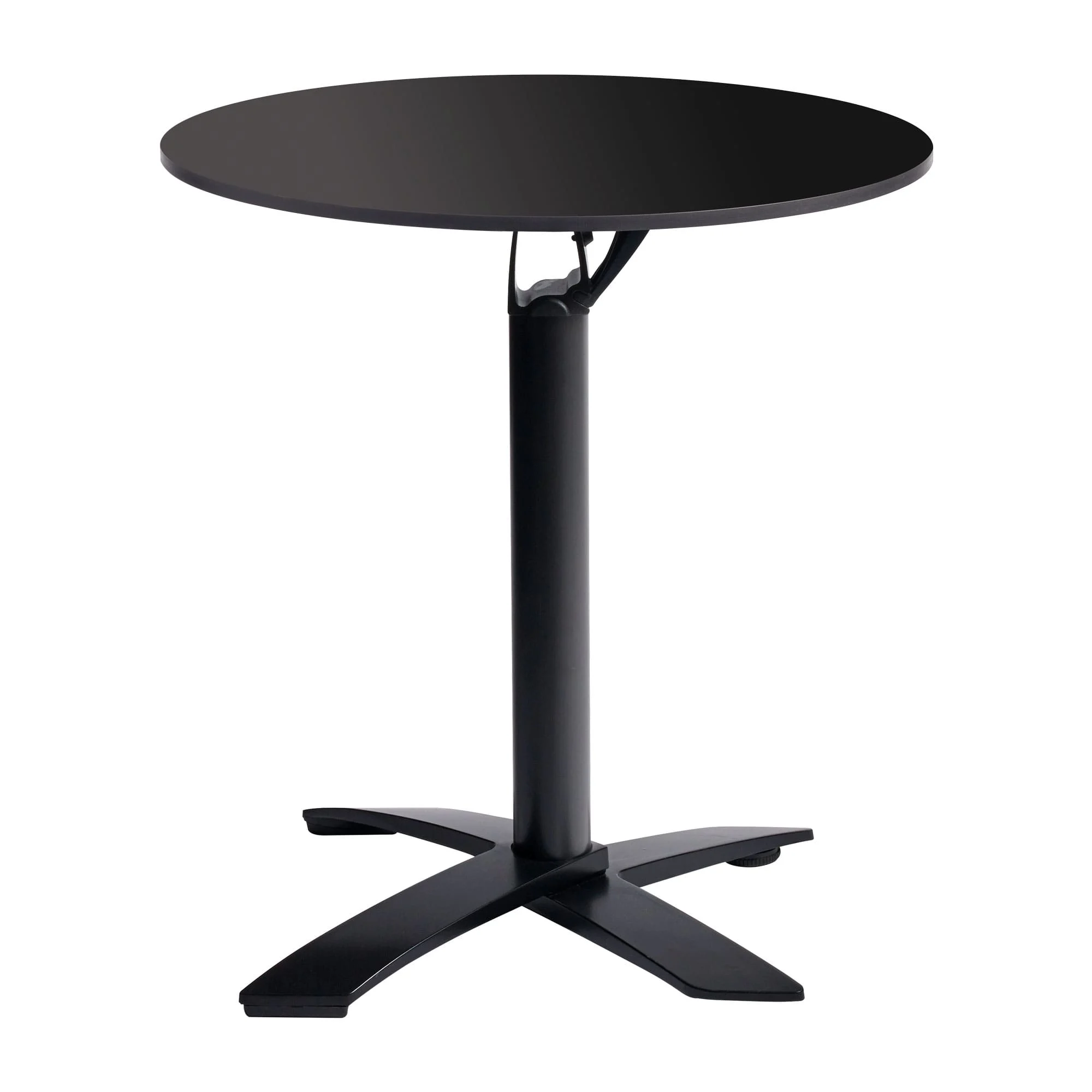 Extrema Dining Height Table Black Arno Deluxe Flip Top Base Black