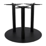 Boston Dining Height Table Base Extra Large Round Black
