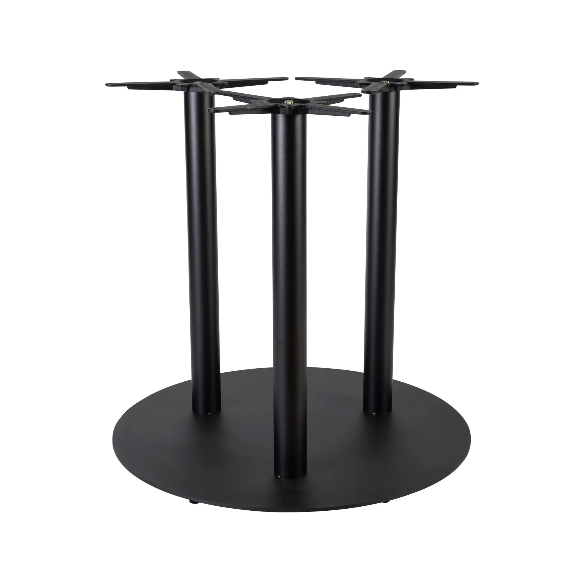Boston Mid Height Table Base Extra Large Round Black