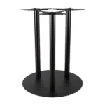 Boston Poseur Height Table Base Extra Large Round Black