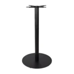 Boston Poseur Height Table Base Large Round Fluted Black