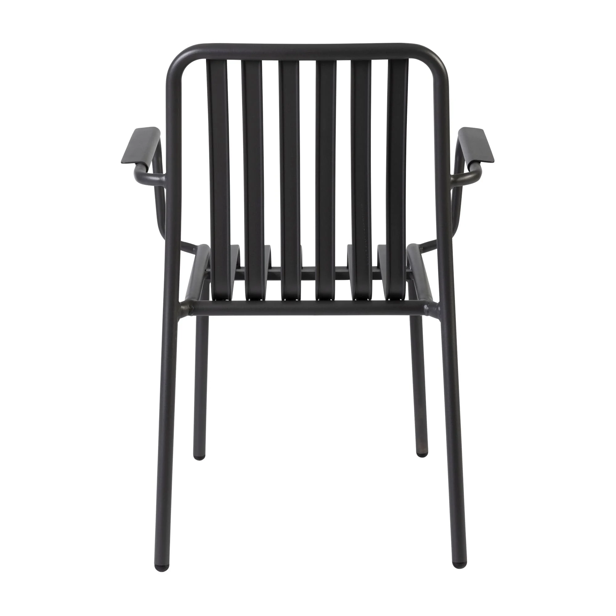 Henley Armchair Charcoal Grey Back