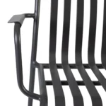Henley Armchair Charcoal Grey Detail