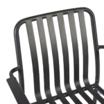 Henley Armchair Charcoal Grey Detail