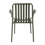 Henley Armchair Pine Green Back